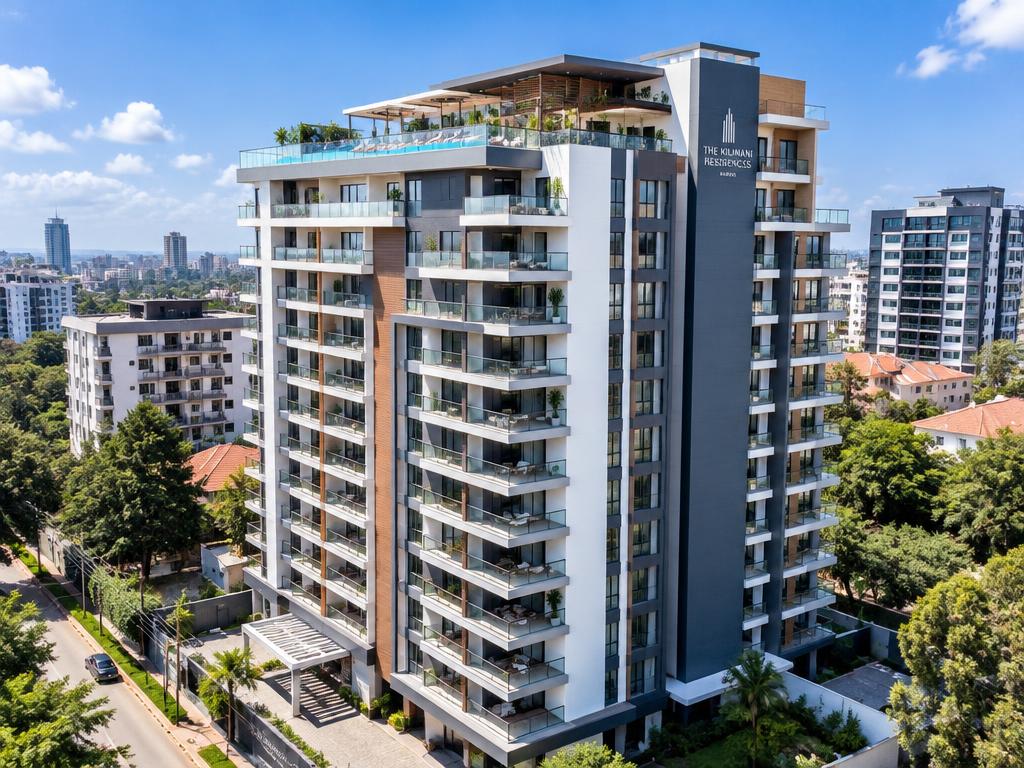 Apartment building managed by Smart Locations in Nairobi