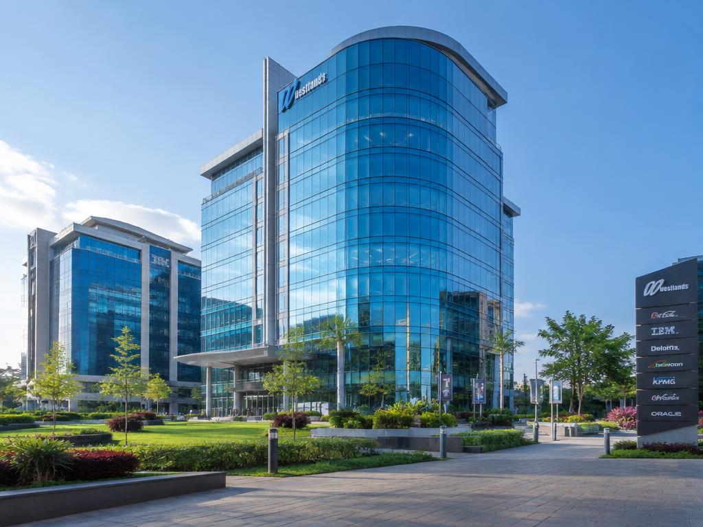 Modern commercial architecture — illustrative image